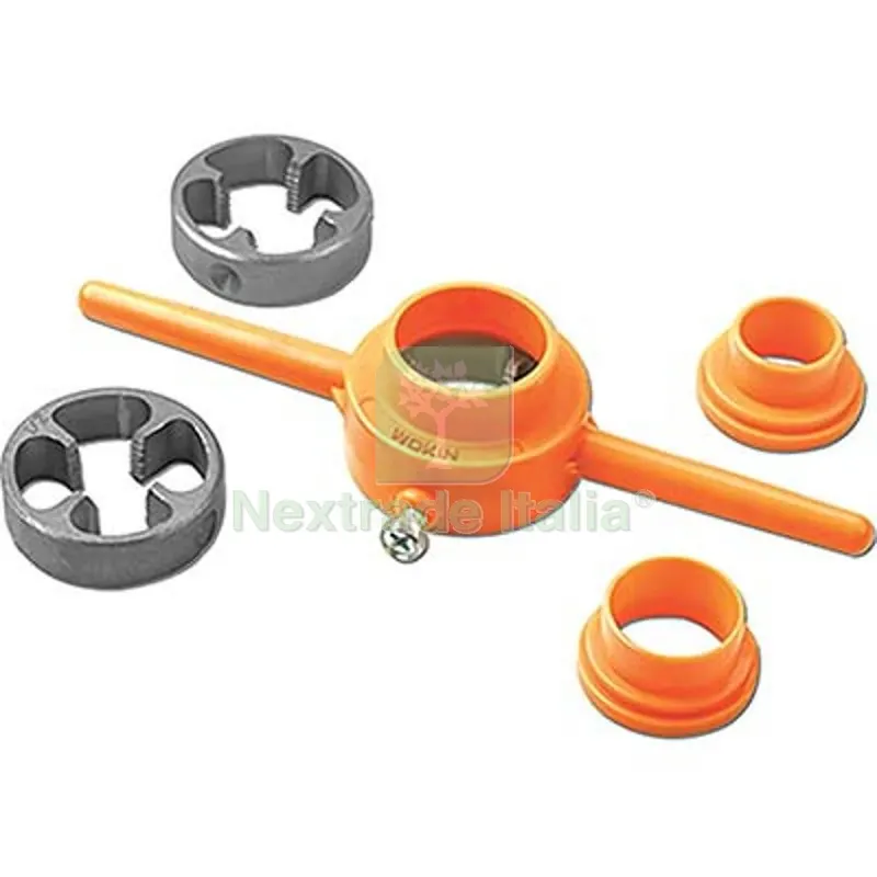 FILIERE TUBI PVC 333006 WOKIN 1/2+3/4+1 CF=PZ 5 — Maschi e filettatura manuale — rif. FERX.VIR7007561