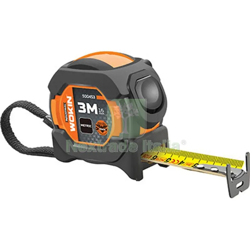 3PZ Flessometro Industrial 5004 Wokin Nastro MM 25 ML 5 500465 L MT 5 — Misurazione e taglio manuale — rif. FERX.VIR7008382 3PZ Flessometro Industrial 5004 Wokin Nastro MM 25 ML 5 500465 L MT 5 — Misurazione e taglio manuale — rif. FERX.VIR7008382