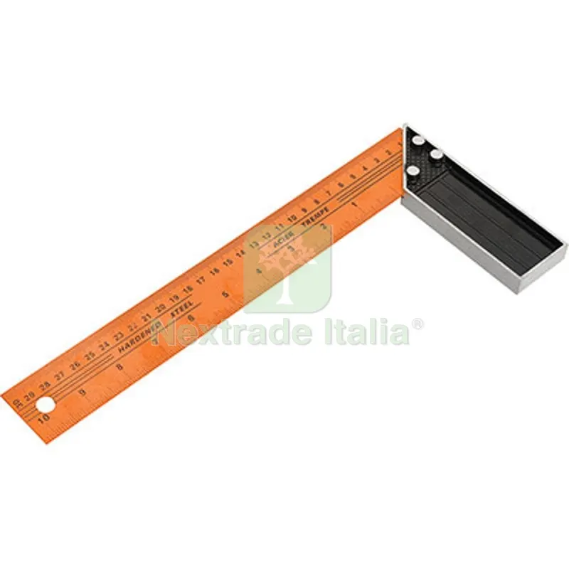 5PZ Squadra Falegname 5015 Wokin Alluminio/Acciaio CM 30 501512 — Misurazione e taglio manuale — rif. FERX.VIR7008420 5PZ Squadra Falegname 5015 Wokin Alluminio/Acciaio CM 30 501512 — Misurazione e taglio manuale — rif. FERX.VIR7008420