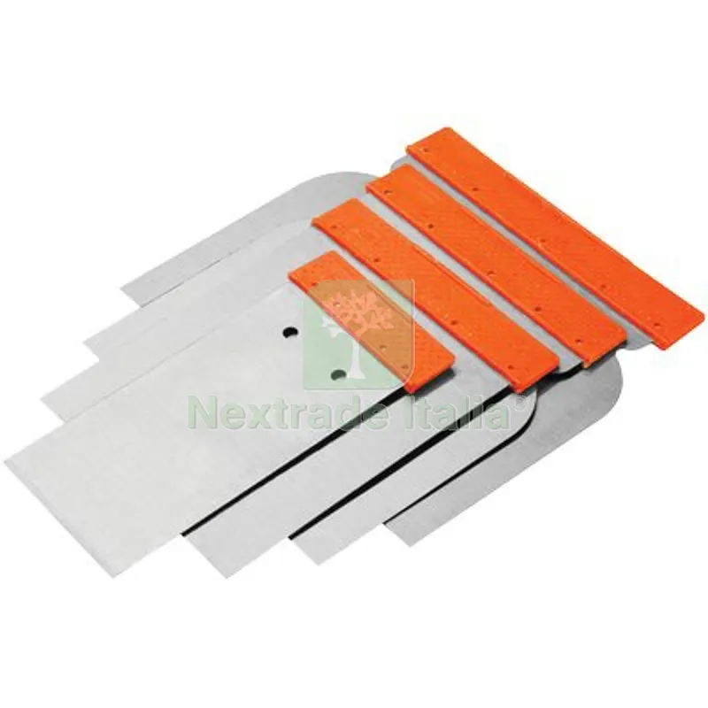 12PZ Raschietto da Muro 350204 Wokin Acciaio MM 50-80-100-120 CF=PZ 4 — Spatole e raschietti — rif. FERX.VIR7009500