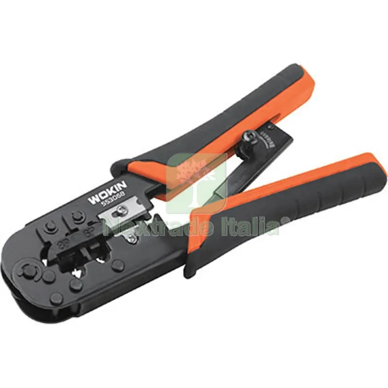 PINZA CRIMPATRICE PROFESSIONALE 553068 WOKIN A CRICCHETTO MM 180 — Cinghie e tiranti a cricchetto — rif. FERX.VIR7010322 PINZA CRIMPATRICE PROFESSIONALE 553068 WOKIN A CRICCHETTO MM 180 — Cinghie e tiranti a cricchetto — rif. FERX.VIR7010322
