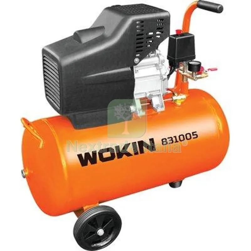 Compressore AC Coassiale 831005 Wokin Lubrificato LT 50 HP 2,0 — Trapani e avvitatori — rif. FERX.VIR7010351 Compressore AC Coassiale 831005 Wokin Lubrificato LT 50 HP 2,0 — Trapani e avvitatori — rif. FERX.VIR7010351