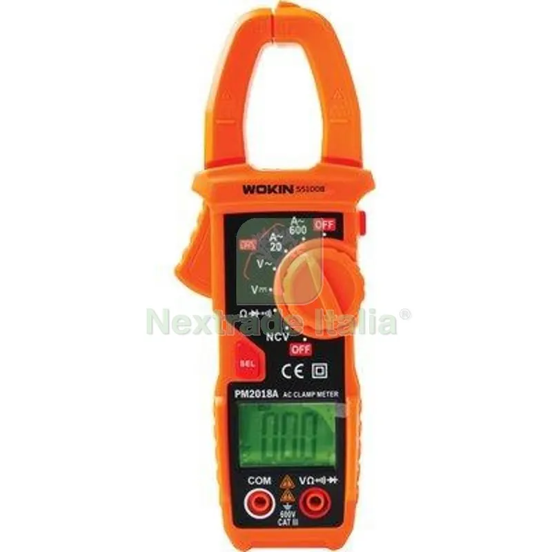 PINZA AMPEROMETRICA DIGITALE 551008 WOKIN — Pinze e tronchesi — rif. FERX.VIR7010800 PINZA AMPEROMETRICA DIGITALE 551008 WOKIN — Pinze e tronchesi — rif. FERX.VIR7010800