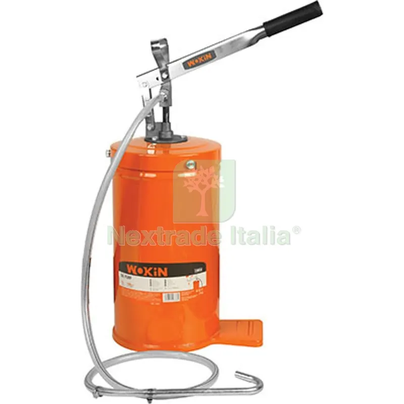 Pompa Olio Manuale 729610 Wokin Acciaio MM 180X380 LT 16 Tubo MT 1,5 — Marchi utensili elettrici — rif. FERX.VIR7012353 Pompa Olio Manuale 729610 Wokin Acciaio MM 180X380 LT 16 Tubo MT 1,5 — Marchi utensili elettrici — rif. FERX.VIR7012353