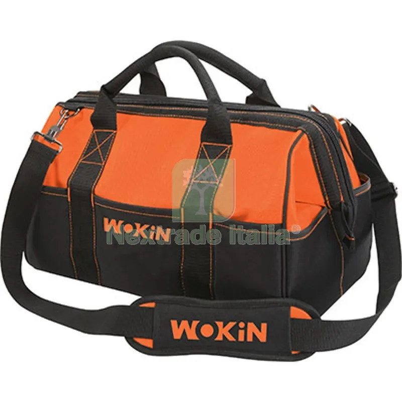 Borsa Portautensili Semirigida 17 906017 Wokin CM 42,5X23 H.CM 25 CM 42,5x23x25 — Marchi utensili elettrici — rif. FERX.VIR7014120 Borsa Portautensili Semirigida 17 906017 Wokin CM 42,5X23 H.CM 25 CM 42,5x23x25 — Marchi utensili elettrici — rif. FERX.VIR7014120
