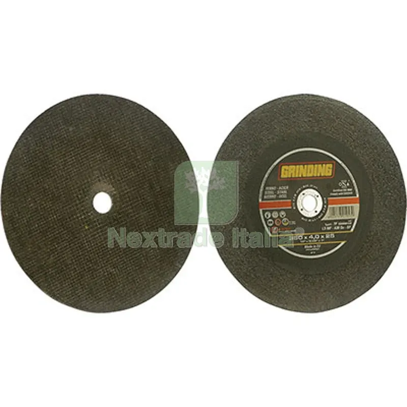 25PZ DISCO ABRASIVO TAGLIO FERRO GRINDING MM 300X30 H.MM 3,5 Ø Mm 300x30,0 — Punte, frese e dischi — rif. FERX.VIR7132530 25PZ DISCO ABRASIVO TAGLIO FERRO GRINDING MM 300X30 H.MM 3,5 Ø Mm 300x30,0 — Punte, frese e dischi — rif. FERX.VIR7132530