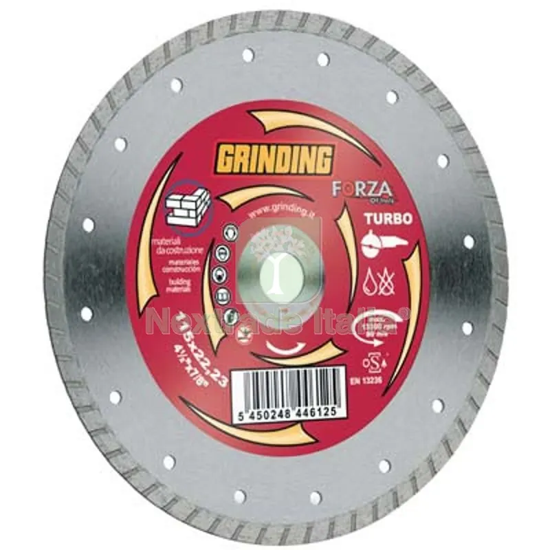DISCO DIAMANTATO CORONA ZIGRINATA FORZA GRINDING MM 115X22,2 H.MM 2,2 — Punte, frese e dischi — rif. FERX.VIR7133138 DISCO DIAMANTATO CORONA ZIGRINATA FORZA GRINDING MM 115X22,2 H.MM 2,2 — Punte, frese e dischi — rif. FERX.VIR7133138