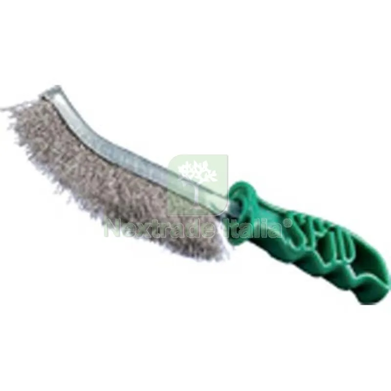 12PZ Spazzola Spid Acciaio Inox SIT M.SINTETICO CM 24,5 — Accessori e ricambi utensili elettrici — rif. FERX.VIR7137505