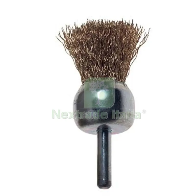 5PZ SPAZZOLA ACCIAIO A PENNELLO + GAMBO PG 478.00 MM 25 G.MM 6 Mod 478.00 — Pennelli e rulli — rif. FERX.VIR7137630