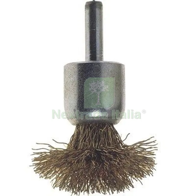 5PZ SPAZZOLA ACCIAIO A FUNGO + GAMBO PG 478.20 MM 30 G.MM 6 — Punte, frese e dischi — rif. FERX.VIR7137632 5PZ SPAZZOLA ACCIAIO A FUNGO + GAMBO PG 478.20 MM 30 G.MM 6 — Punte, frese e dischi — rif. FERX.VIR7137632