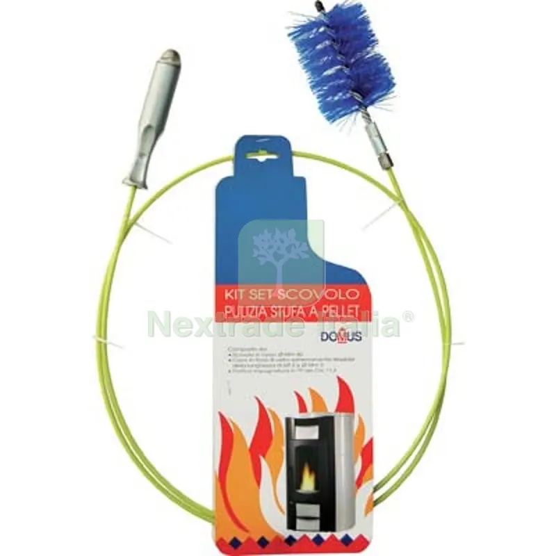SCOVOLO KIT PULIZIA STUFA PELLET DOMUS MM 80 H.MT 2,00 — Stufe e camini — rif. FERX.VIR7138871