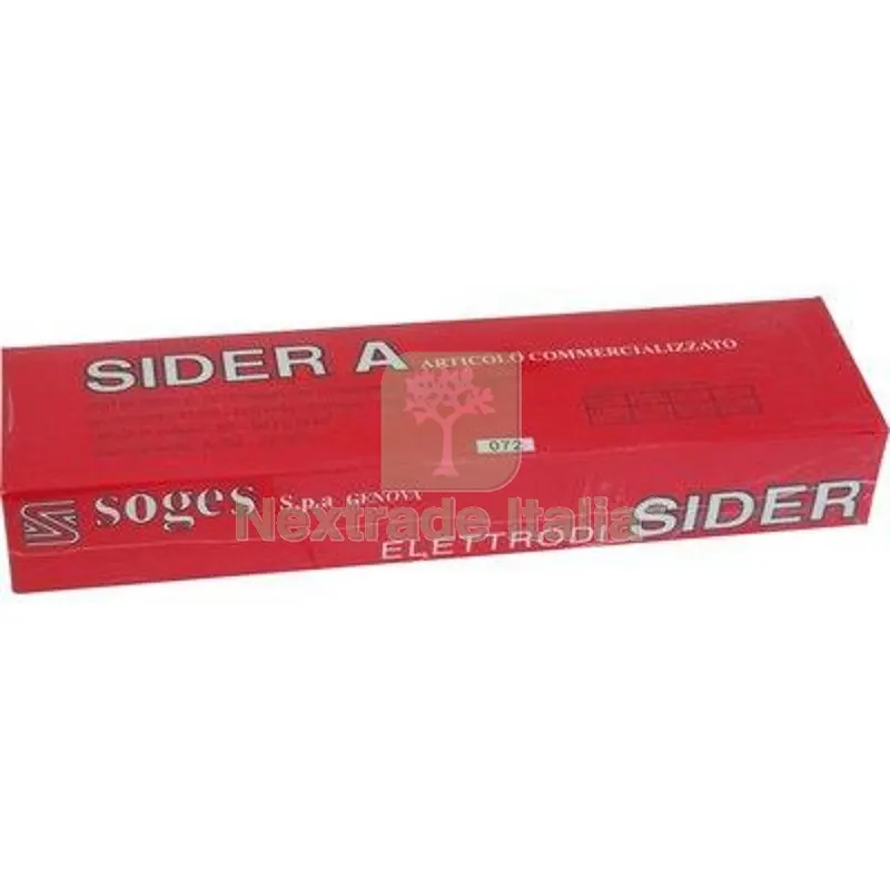 ELETTRODO BASICO SIDER A MM 3,25X450 CF=PZ 360 (3X120) — Saldatrici e accessori — rif. FERX.VIR7140107 ELETTRODO BASICO SIDER A MM 3,25X450 CF=PZ 360 (3X120) — Saldatrici e accessori — rif. FERX.VIR7140107
