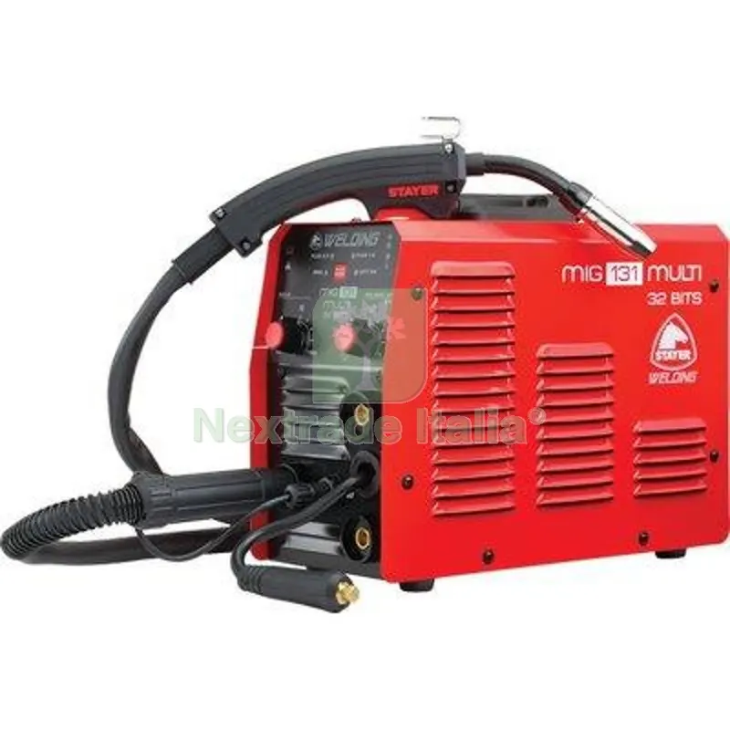 Saldatrice Inverter MIG 131 Multi Stayer Volt 230 a 20-120 Accessoriata a 20/120 — Saldatrici e accessori — rif. FERX.VIR7141005