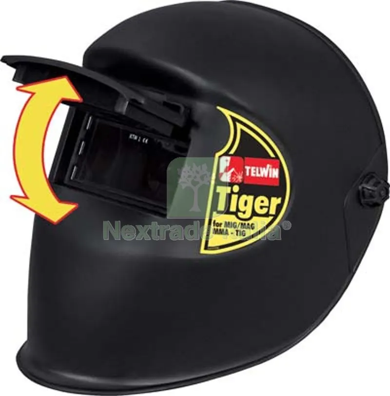 MASCHERA A CASCO X SALDATURA TIGER TELWIN MMA-MIG/MAG-TIG — Saldatrici e accessori — rif. FERX.VIR7141041 MASCHERA A CASCO X SALDATURA TIGER TELWIN MMA-MIG/MAG-TIG — Saldatrici e accessori — rif. FERX.VIR7141041