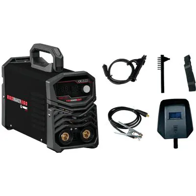 SALDATRICE INVERTER ROD MAKER 160 HELVI VOLT 230 A 160 ACCESSORIATA — Saldatrici e accessori — rif. FERX.VIR7141211 SALDATRICE INVERTER ROD MAKER 160 HELVI VOLT 230 A 160 ACCESSORIATA — Saldatrici e accessori — rif. FERX.VIR7141211
