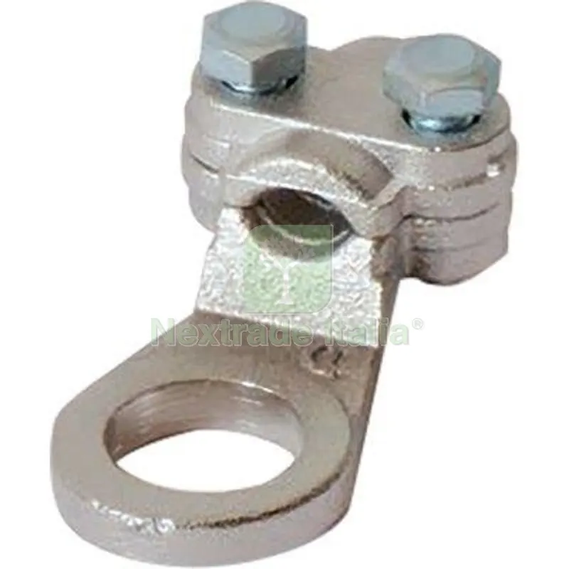 5PZ Capicorda a Morsetto TEX 2 Sacit x Cavo MMQ 16 Foro MM 10 — Morse morsetti e strettoi — rif. FERX.VIR7142501 5PZ Capicorda a Morsetto TEX 2 Sacit x Cavo MMQ 16 Foro MM 10 — Morse morsetti e strettoi — rif. FERX.VIR7142501