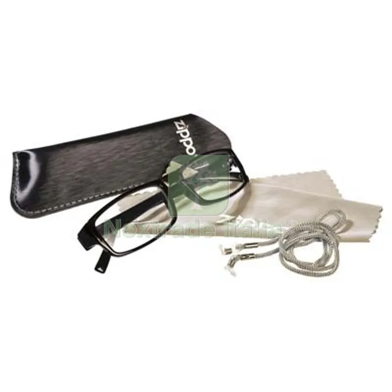 25PZ CUSTODIA OCCHIALE LETTURA ZIPPO CORDINO + PEZZA MICROFIBRA — Occhiali da lettura e protezione — rif. FERX.VIR7146402 25PZ CUSTODIA OCCHIALE LETTURA ZIPPO CORDINO + PEZZA MICROFIBRA — Occhiali da lettura e protezione — rif. FERX.VIR7146402