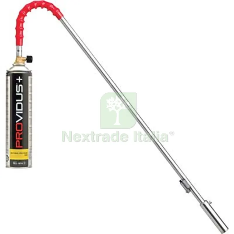 Cannello a GAS Brucia Erba in Kit Attacco 7/16" + Bombola — Protezione piante e sementi — rif. FERX.VIR7151161 Cannello a GAS Brucia Erba in Kit Attacco 7/16" + Bombola — Protezione piante e sementi — rif. FERX.VIR7151161