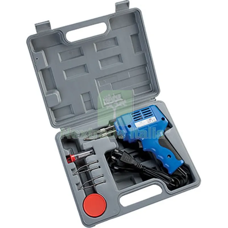 SALDATORE ISTANTANEO IN KIT 1740 KEMPER VOLT 220 WATT 100 + LUCE E ACCESSORI W 100 — Marchi utensili elettrici — rif. FERX.VIR7157904 SALDATORE ISTANTANEO IN KIT 1740 KEMPER VOLT 220 WATT 100 + LUCE E ACCESSORI W 100 — Marchi utensili elettrici — rif. FERX.VIR7157904