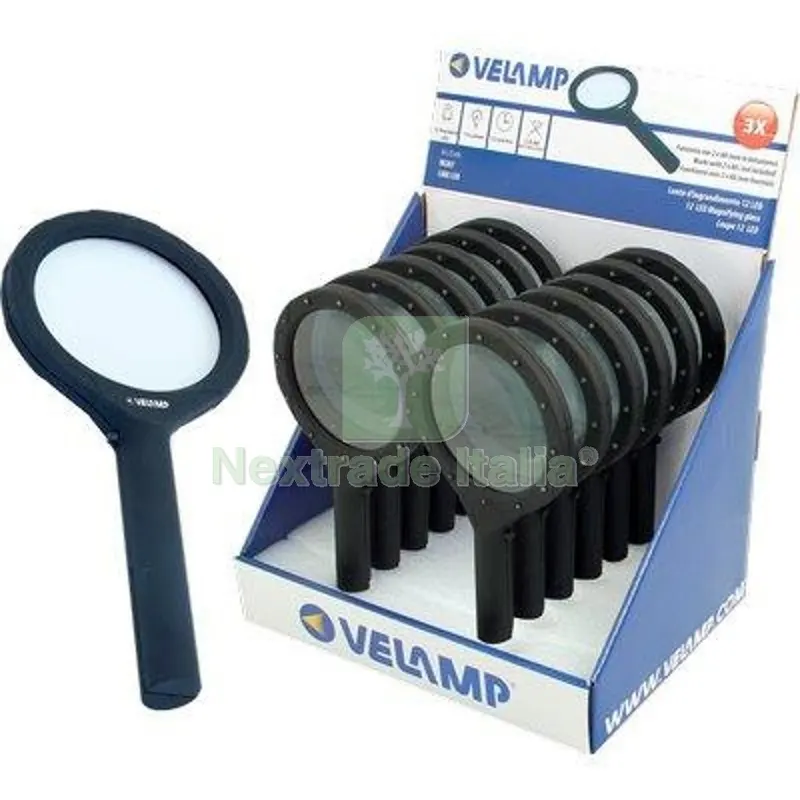 Lente Ingrandimento + LED Velamp PC MM 85 3X LED 12 2X Stilo AA Escluse CF=PZ 12 — Decorazioni natalizie — rif. FERX.VIR7157935 Lente Ingrandimento + LED Velamp PC MM 85 3X LED 12 2X Stilo AA Escluse CF=PZ 12 — Decorazioni natalizie — rif. FERX.VIR7157935