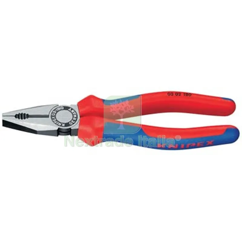 PINZA UNIVERSALE 0302 KNIPEX MM 180 — Pinze e tronchesi — rif. FERX.VIR7264821 PINZA UNIVERSALE 0302 KNIPEX MM 180 — Pinze e tronchesi — rif. FERX.VIR7264821