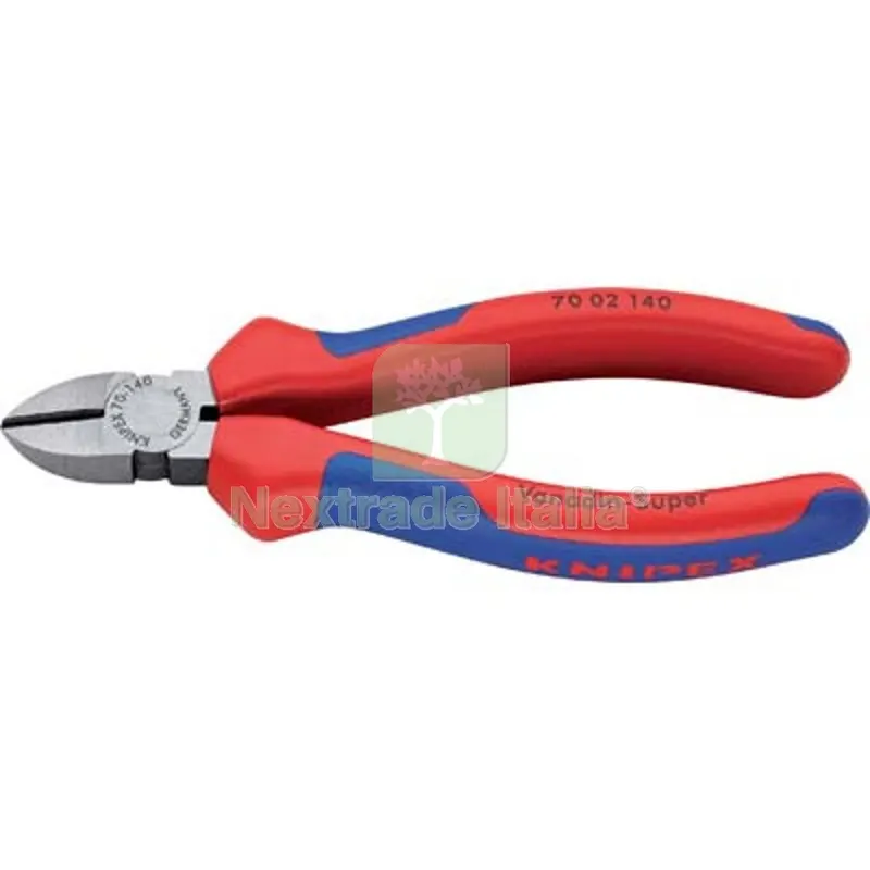 TRONCHESE TAGLIO DIAGONALE 70 KNIPEX MM 140 — Pinze e tronchesi — rif. FERX.VIR7286106 TRONCHESE TAGLIO DIAGONALE 70 KNIPEX MM 140 — Pinze e tronchesi — rif. FERX.VIR7286106