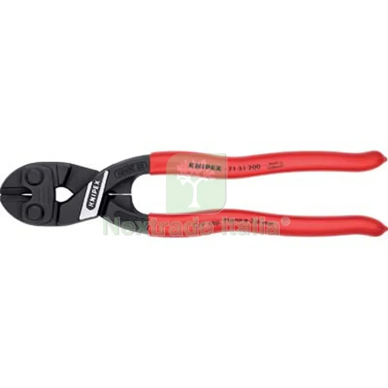 TRONCHESE DOPPIA LEVA COBOLT 71 KNIPEX MM 200 — Pinze e tronchesi — rif. FERX.VIR7286109 TRONCHESE DOPPIA LEVA COBOLT 71 KNIPEX MM 200 — Pinze e tronchesi — rif. FERX.VIR7286109