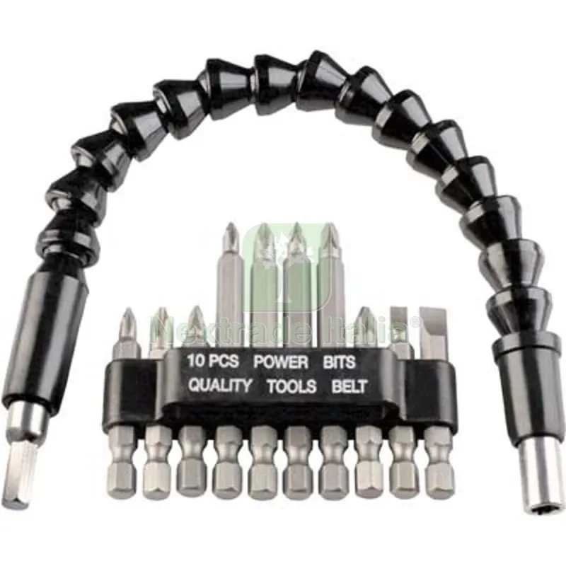 2PZ Inserti + Portainserto Lungo x Avvitatore Einhell con Alberino Flessibile MM 300 NR 11 — Trapani e avvitatori — rif. FERX.VIR7316850 2PZ Inserti + Portainserto Lungo x Avvitatore Einhell con Alberino Flessibile MM 300 NR 11 — Trapani e avvitatori — rif. FERX.VIR7316850