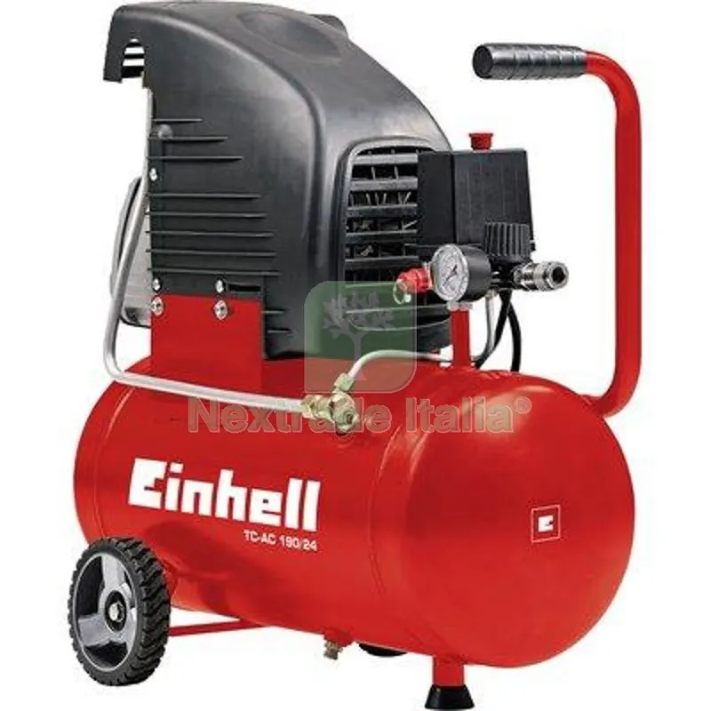COMPRESSORE AC COASSIALE TC-AC 190/24 EINHELL LUBRIFICATO LT 24 HP 2,0 — Trapani e avvitatori — rif. FERX.VIR7321190