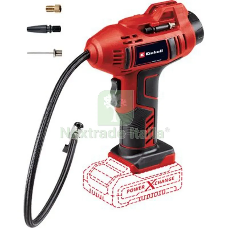 COMPRESSORE PORTATILE BATTERIA CE-CC 18LI EINHELL VOLT 18 X-CHANGE SOLO CORPO MACCHINA + ACC — Trapani e avvitatori — rif. FERX.VIR7321196 COMPRESSORE PORTATILE BATTERIA CE-CC 18LI EINHELL VOLT 18 X-CHANGE SOLO CORPO MACCHINA + ACC — Trapani e avvitatori — rif. FERX.VIR7321196