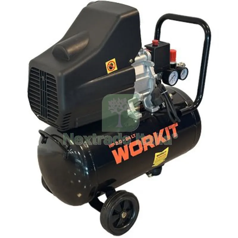 Compressore AC Coassiale Workit Lubrificato LT 24 HP 2,0 — Trapani e avvitatori — rif. FERX.VIR7321252 Compressore AC Coassiale Workit Lubrificato LT 24 HP 2,0 — Trapani e avvitatori — rif. FERX.VIR7321252