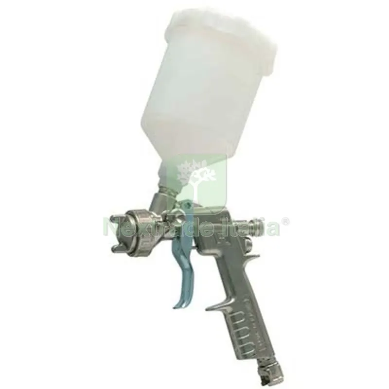 Aerografo AC + Serbatoio Nylon Superiore ANI LT 0,5 Ugello MM 1,5 Attacco Dado Capettato — Spatole e attrezzi per stesura — rif. FERX.VIR7321905 Aerografo AC + Serbatoio Nylon Superiore ANI LT 0,5 Ugello MM 1,5 Attacco Dado Capettato — Spatole e attrezzi per stesura — rif. FERX.VIR7321905