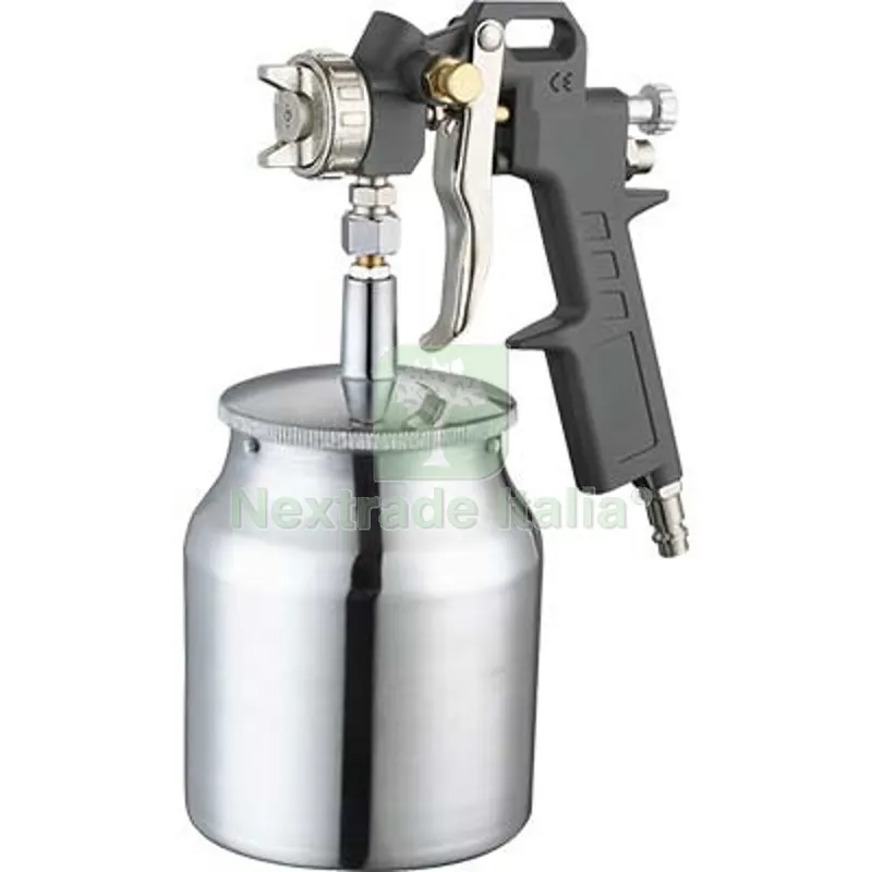 AEROGRAFO AC + SERBATOIO ALLUMINIO INFERIORE EFFE LT 1,0 UGELLO MM 1,8 ATTACCO RAPIDO — Spatole e attrezzi per stesura — rif. FERX.VIR7321921 AEROGRAFO AC + SERBATOIO ALLUMINIO INFERIORE EFFE LT 1,0 UGELLO MM 1,8 ATTACCO RAPIDO — Spatole e attrezzi per stesura — rif. FERX.VIR7321921