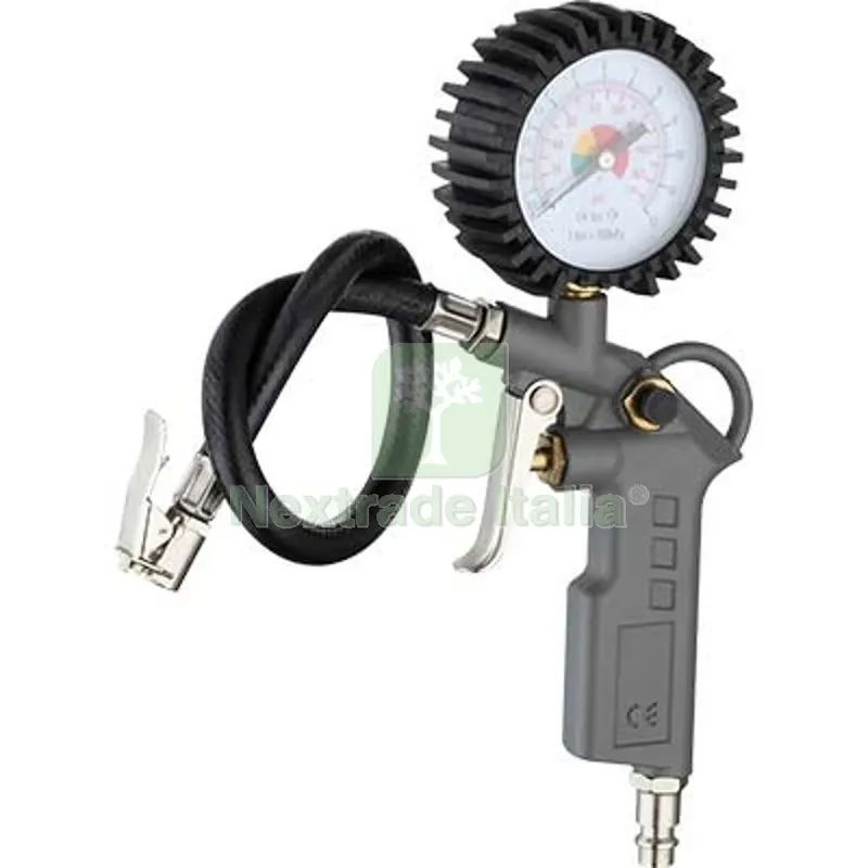 SPRUZZATORE GONFIAGGIO AC ATTACCO RAPIDO EFFE ALLUMINIO NICHELATO — Spatole e attrezzi per stesura — rif. FERX.VIR7326007 SPRUZZATORE GONFIAGGIO AC ATTACCO RAPIDO EFFE ALLUMINIO NICHELATO — Spatole e attrezzi per stesura — rif. FERX.VIR7326007