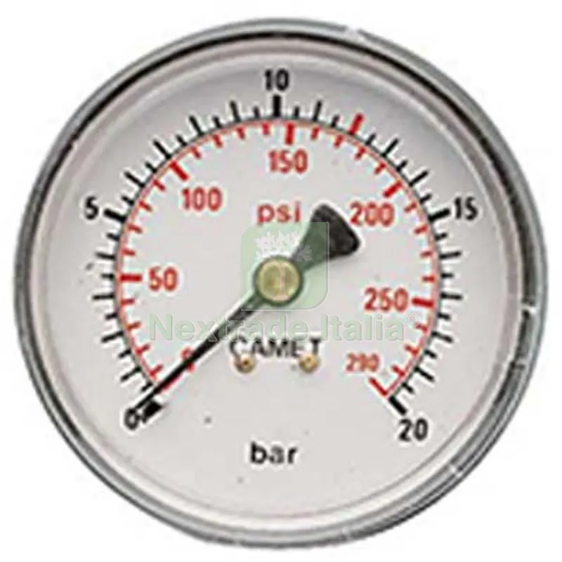 2PZ Manometro AC Posteriore ANI Attacco Posteriore 1/4M BAR 0/13 Diametro Pollici 1/4" — Accessori e ricambi utensili elettrici — rif. FERX.VIR7327507 2PZ Manometro AC Posteriore ANI Attacco Posteriore 1/4M BAR 0/13 Diametro Pollici 1/4" — Accessori e ricambi utensili elettrici — rif. FERX.VIR7327507