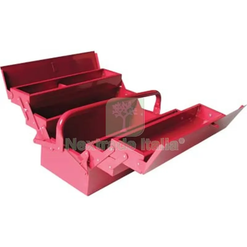 Cassetta Portautensili Metallica Effe 5 Scomparti CM 46X20 H.CM 20 CM 46x20x20 — Casalinghi e organizzazione — rif. FERX.VIR7330178 Cassetta Portautensili Metallica Effe 5 Scomparti CM 46X20 H.CM 20 CM 46x20x20 — Casalinghi e organizzazione — rif. FERX.VIR7330178