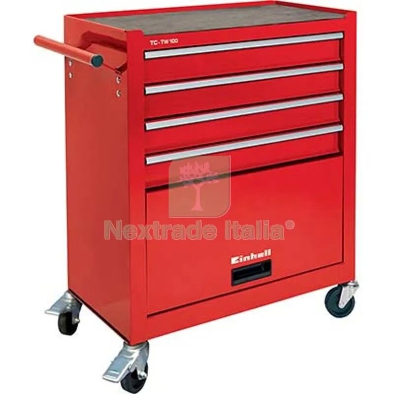 Mobile Portautensili su Ruote TC-TW 100 Einhell 5 Cassetti CM 69.5X33 H.CM 76 CM 69x33x76 — Marchi utensili elettrici — rif. FERX.VIR7330195 Mobile Portautensili su Ruote TC-TW 100 Einhell 5 Cassetti CM 69.5X33 H.CM 76 CM 69x33x76 — Marchi utensili elettrici — rif. FERX.VIR7330195