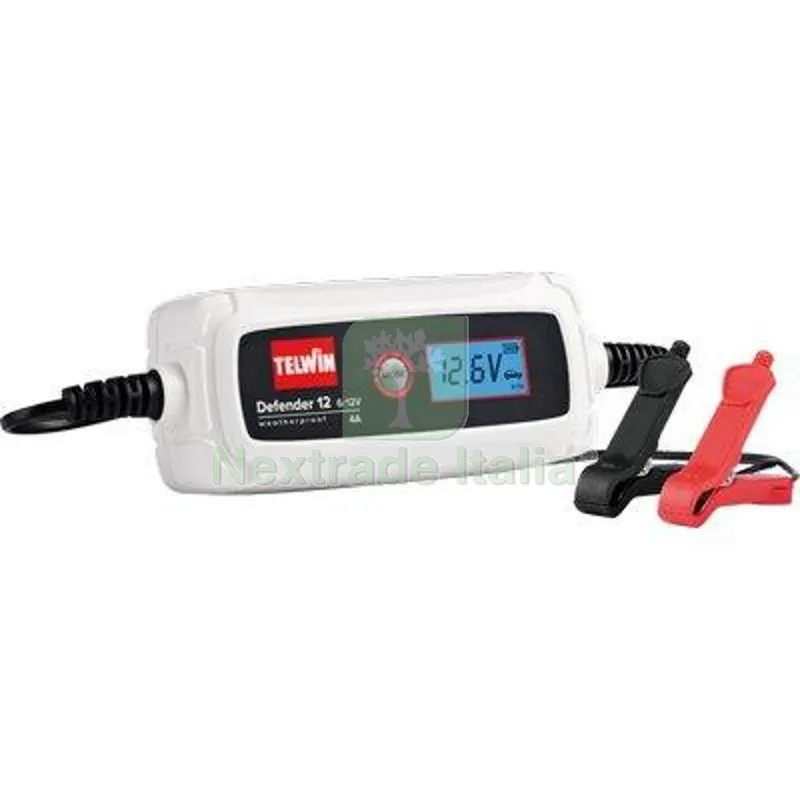CARICABATTERIA DEFENDER 12 TELWIN VOLT 6/12 AH 2/40 — Batterie e caricabatterie — rif. FERX.VIR7341035