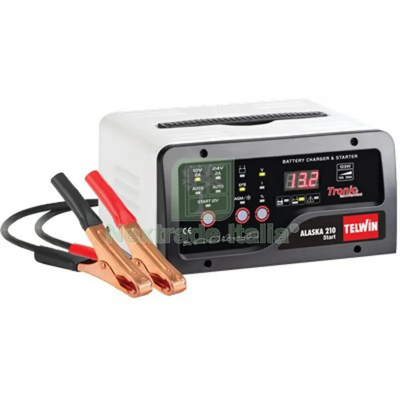 CARICABATTERIA ALASKA 210 START TELWIN VOLT 12/24 AH 25/300 — Batterie e caricabatterie — rif. FERX.VIR7341052 CARICABATTERIA ALASKA 210 START TELWIN VOLT 12/24 AH 25/300 — Batterie e caricabatterie — rif. FERX.VIR7341052
