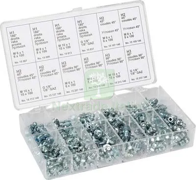 TESTINE X INGRASSATORI IN KIT PRESSOL NR 140 — Oliatori e ingrassaggio — rif. FERX.VIR7351395