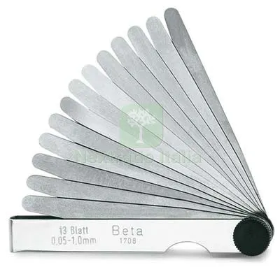 SPESSIMETRO 1708/13 BETA 13 LAME MM 0,05/1,0 — Smerigliatrici e seghe — rif. FERX.VIR7370216 SPESSIMETRO 1708/13 BETA 13 LAME MM 0,05/1,0 — Smerigliatrici e seghe — rif. FERX.VIR7370216
