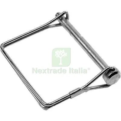 10PZ Spinotto Quadro MM 9,5X67 L MM 67 — Minuteria metallica — rif. FERX.VIR7373259