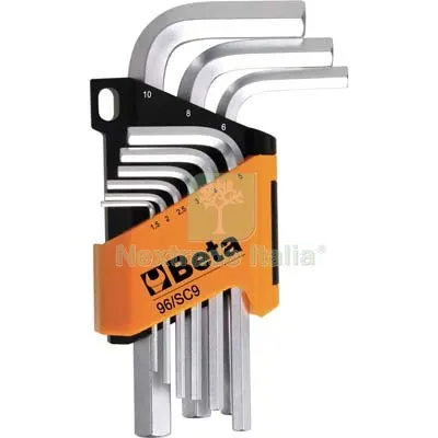CHIAVI ESAGONALI SERIE 96/SC9 BETA MM 1,5/10 CF=PZ 9 — Chiavi e bussole — rif. FERX.VIR7379658 CHIAVI ESAGONALI SERIE 96/SC9 BETA MM 1,5/10 CF=PZ 9 — Chiavi e bussole — rif. FERX.VIR7379658