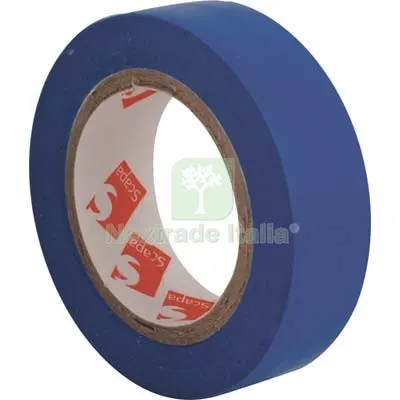 20PZ Nastro PVC Isolante Scapa Azzurro MM 15 ML 10 Colore Azzurro L MT 10 — Casalinghi e organizzazione — rif. FERX.VIR7400103 20PZ Nastro PVC Isolante Scapa Azzurro MM 15 ML 10 Colore Azzurro L MT 10 — Casalinghi e organizzazione — rif. FERX.VIR7400103
