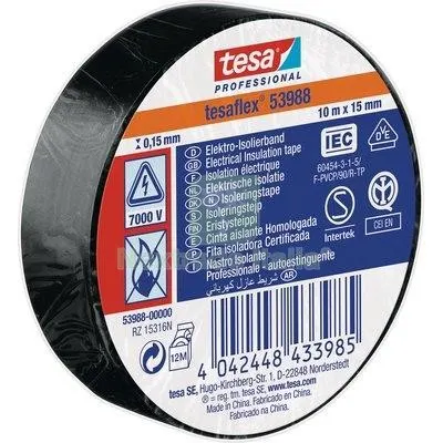 20PZ Nastro PVC Isolante IMQ Tesa Nero MM 15 ML 10 Colore Nero L MT 10 — Casalinghi e organizzazione — rif. FERX.VIR7400300 20PZ Nastro PVC Isolante IMQ Tesa Nero MM 15 ML 10 Colore Nero L MT 10 — Casalinghi e organizzazione — rif. FERX.VIR7400300