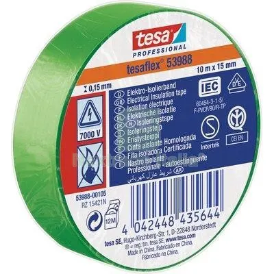 20PZ Nastro PVC Isolante IMQ Tesa Verde MM 15 ML 10 Colore Verde L MT 10 — Casalinghi e organizzazione — rif. FERX.VIR7400307 20PZ Nastro PVC Isolante IMQ Tesa Verde MM 15 ML 10 Colore Verde L MT 10 — Casalinghi e organizzazione — rif. FERX.VIR7400307