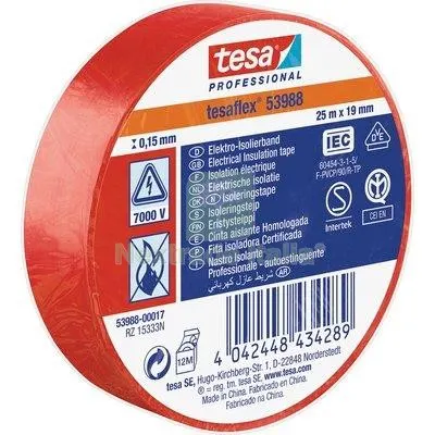 10PZ Nastro PVC Isolante IMQ Tesa Rosso MM 19 ML 25 Colore Rosso L MT 25 — Casalinghi e organizzazione — rif. FERX.VIR7400317 10PZ Nastro PVC Isolante IMQ Tesa Rosso MM 19 ML 25 Colore Rosso L MT 25 — Casalinghi e organizzazione — rif. FERX.VIR7400317