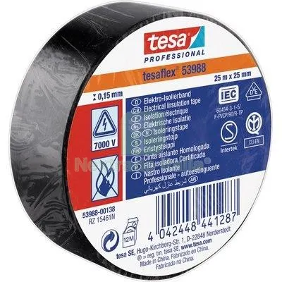 10PZ Nastro PVC Isolante IMQ Tesa Nero MM 25 ML 25 Colore Nero L MT 25 — Casalinghi e organizzazione — rif. FERX.VIR7400325