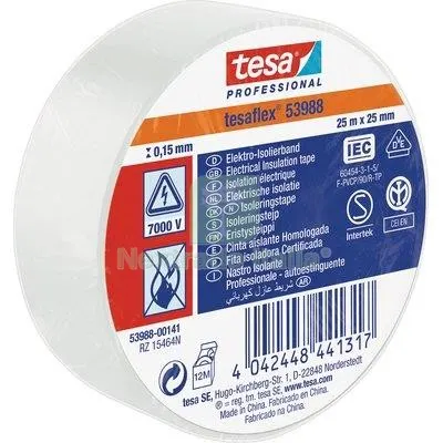 10PZ Nastro PVC Isolante IMQ Tesa Bianco MM 25 ML 25 Colore Bianco L MT 25 — Casalinghi e organizzazione — rif. FERX.VIR7400326 10PZ Nastro PVC Isolante IMQ Tesa Bianco MM 25 ML 25 Colore Bianco L MT 25 — Casalinghi e organizzazione — rif. FERX.VIR7400326