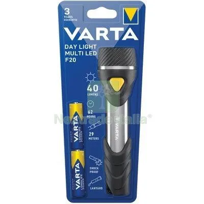 Torcia LED DAY Light Multi Varta LED 9 2XSTILO AA Incluse — Illuminazione — rif. FERX.VIR7400711